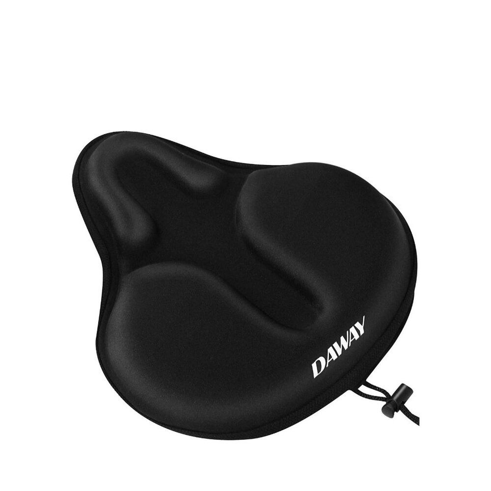 Daway Gel Bike Seat Cushion Cover Non-Slip Soft Padded Design